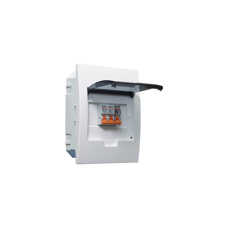 Đại lý tủ điện âm tường mặt nhựa ABS Sino