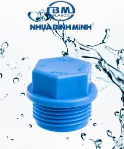 Nắp khóa ren ngoài PPR Bình Minh