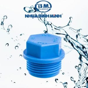 Nắp khóa ren ngoài PPR Bình Minh