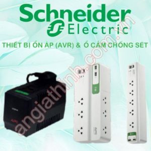 Thiết bị ổn áp (AVR) & Ổ cắm chống sét Schneider