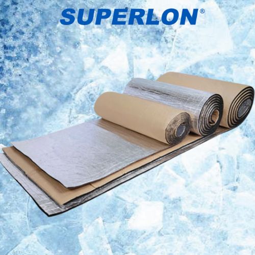 Cuộn cách nhiệt Superlon - 1 mặt Keo và 1 mặt Nhôm