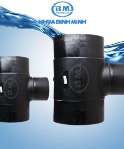 Tê giảm HDPE đúc, đối đầu Bình Minh