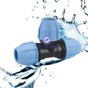 Tê đều HDPE vặn ren (Finmax)