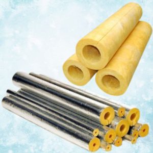 Bông thủy tinh dạng ống có lớp bạc Glasswool