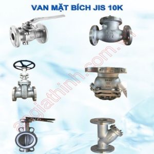 Van mặt bích SUS 304 JIS 10K
