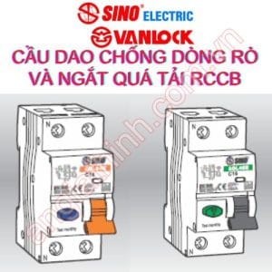 Đại lý cầu dao chống dòng rò và ngăt quá tải RCBO Sino