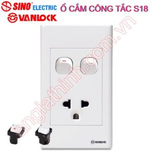 Ổ cắm công tắc S18 - S186 Vanlock