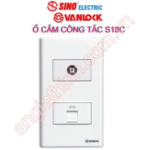 Ố cẳm công tắc S18C Vanlock