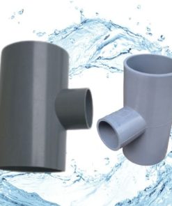 Tê giảm PVC - Hệ mét (ISO)
