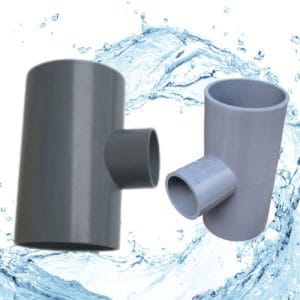 Tê giảm PVC - Hệ mét (ISO)