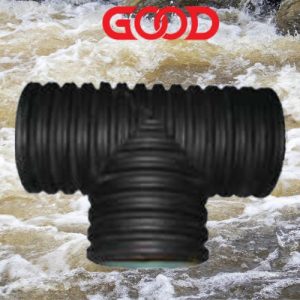 Tê nối ống gân HDPE 2 lớp Good Group