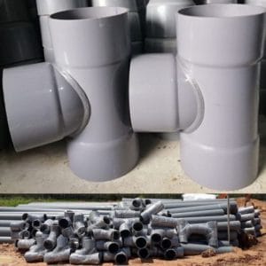 Tê PVC hàn nhiệt gia công ống BM