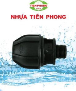 Khâu ren ngoài HDPE vặn ren Tiền Phong