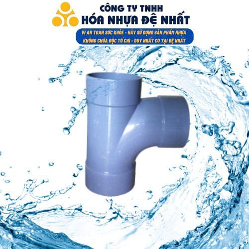 Tê cong uPVC Đệ Nhất (Iso)