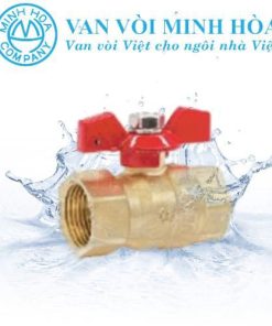 Đại lý van bi đồng tay bướm Minh Hòa