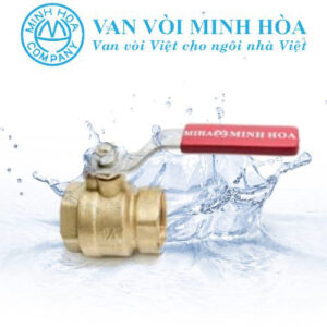 Đại lý van bi đồng tay gạt Minh Hòa