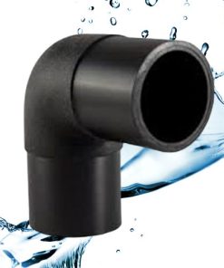 Co HDPE đúc, hàn đối đầu PN16 (Finmax)