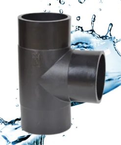 Tê HDPE đúc, hàn đối đầu PN10 (Finmax/TQ)