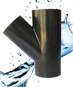 Chữ Y giảm HDPE đúc, hàn đối đầu PN16 (Finmax)