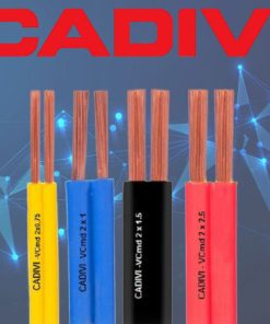 Dây điện mềm dẹt VCmd Cadivi