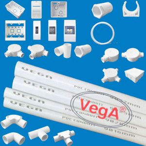 Ống luồn dây điện PVC Vega