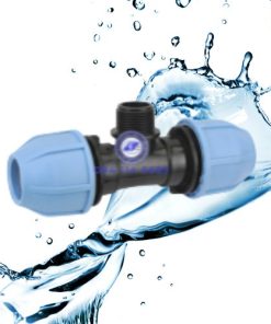 Tê ren ngoài HDPE vặn ren (Finmax)