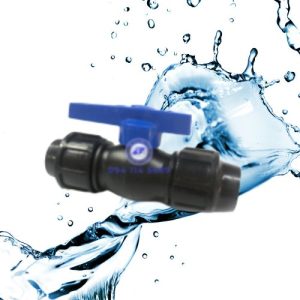 Van 2 đầu HDPE vặn ren (Finmax)