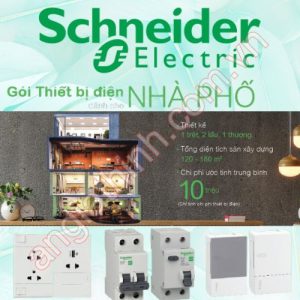 Gói thiết bị điện dành cho Nhà phố Schneider