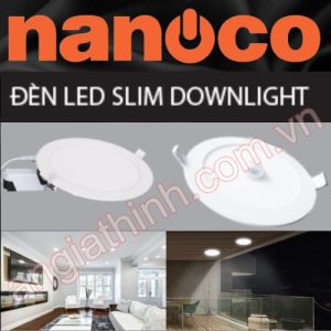 ĐÈN LED SLIM DOWNLIGHT NANOCO