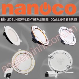 ĐÈN LED SLIM DOWNLIGHT HERA SERIES - DOWNLIGHT 3S SERIES NANOCO