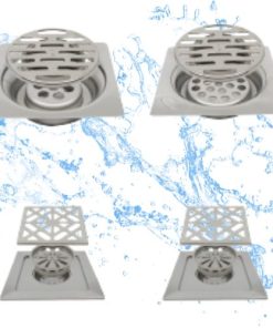 Hố ga mặt vuông chống hôi toàn bộ inox 304 TP