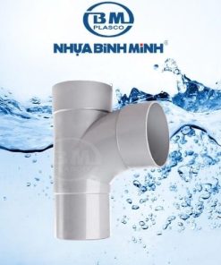 Chữ T cong uPVC (nhựa Bình Minh)