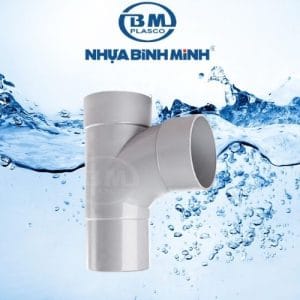 Chữ T cong uPVC (nhựa Bình Minh)