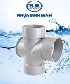 Bộ T cong kiểm tra uPVC Bình Minh