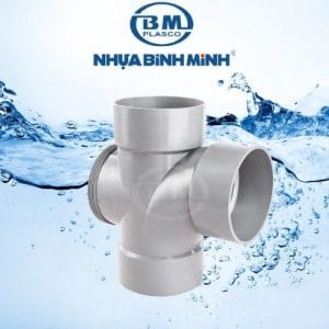 Bộ T cong kiểm tra uPVC Bình Minh