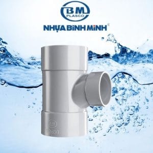 Chữ T rút uPVC Bình Minh