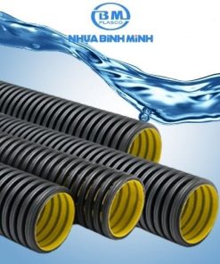 Ống gân HDPE Bình Minh thành đôi
