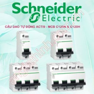 Cầu dao tự động Acti9 - MCB C120N & C120H Schneider