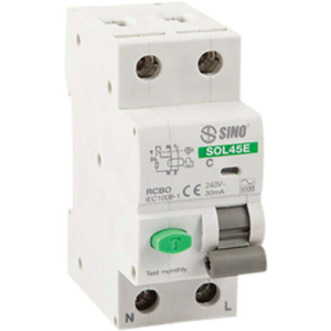 Đại lý cầu dao chống dòng rò và ngăt quá tải RCBO Sino