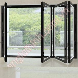 Cửa đi mở xếp trượt SGA - Xingfa - PMI