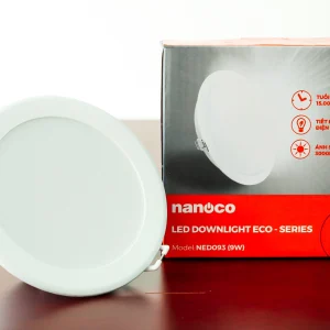 LED DOWNLIGHT ECO SERIES - CHỈNH GÓC - CHỐNG NƯỚC NANOCO