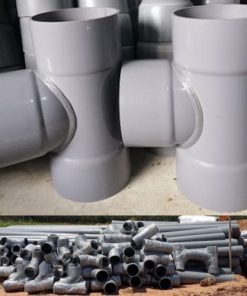 Tê PVC gia công hàn nhiệt từ ống