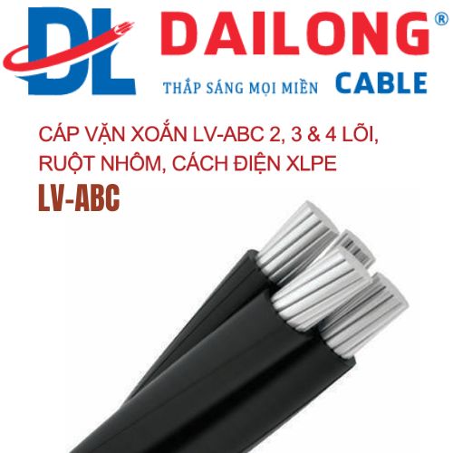 Cáp nhôm LV-ABC Đại Long