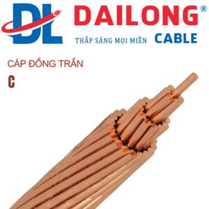 Cáp đồng trần C Đại Long